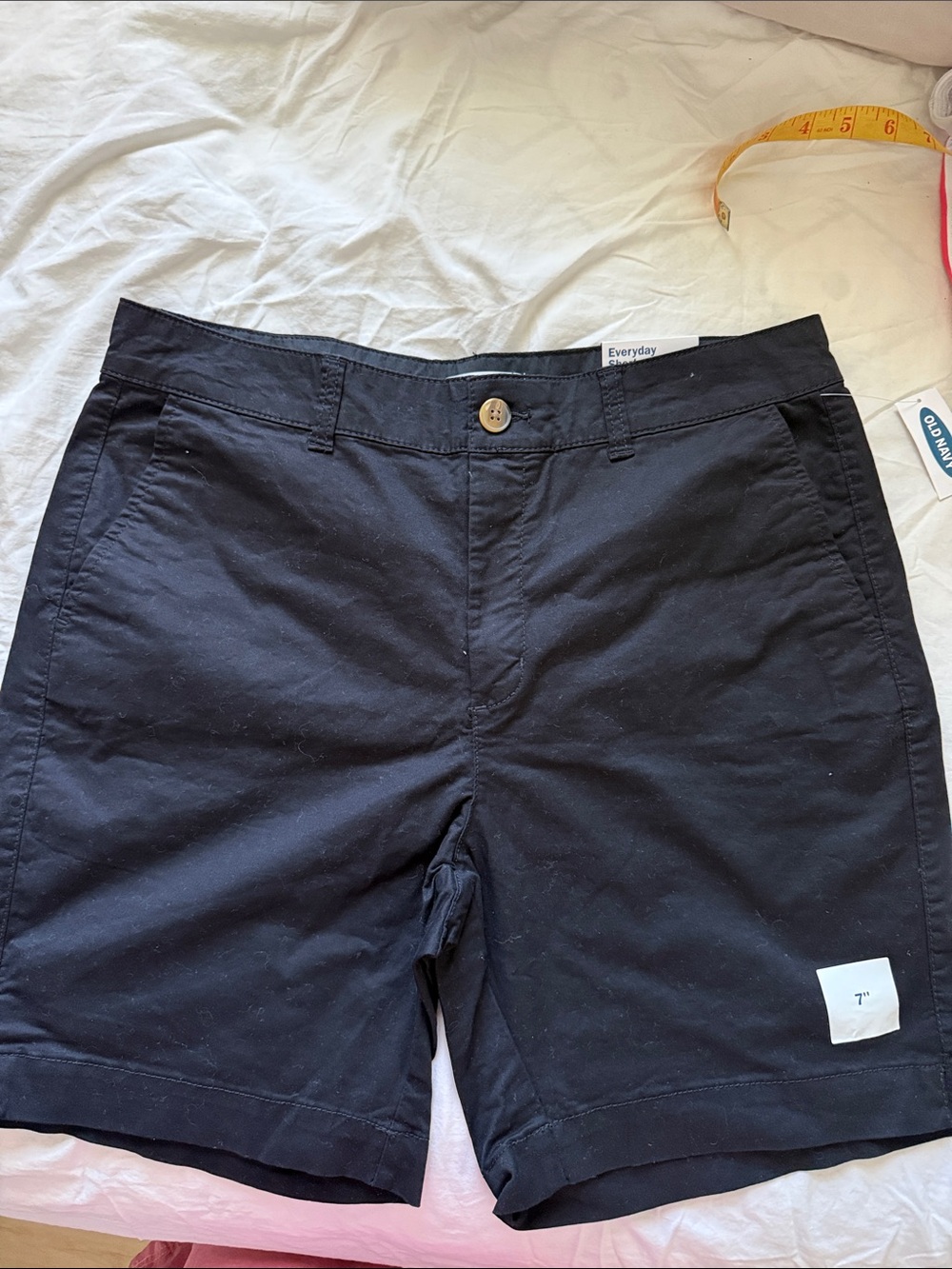 Old Navy Black Women's Flat Front Shorts